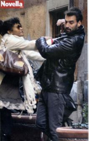 Furia Denny Mendez con il fidanzato: uno schiaffo in pieno centro a Roma