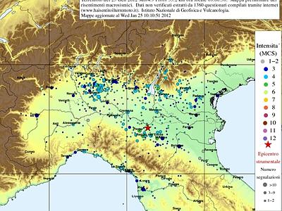 Terremoto nel nord Italia, 9 vittime e numerosi dispersi