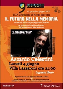 Il Piccolo Paese di Ascanio Celestini a Villa Lazzaroni rinviato al 5 giugno